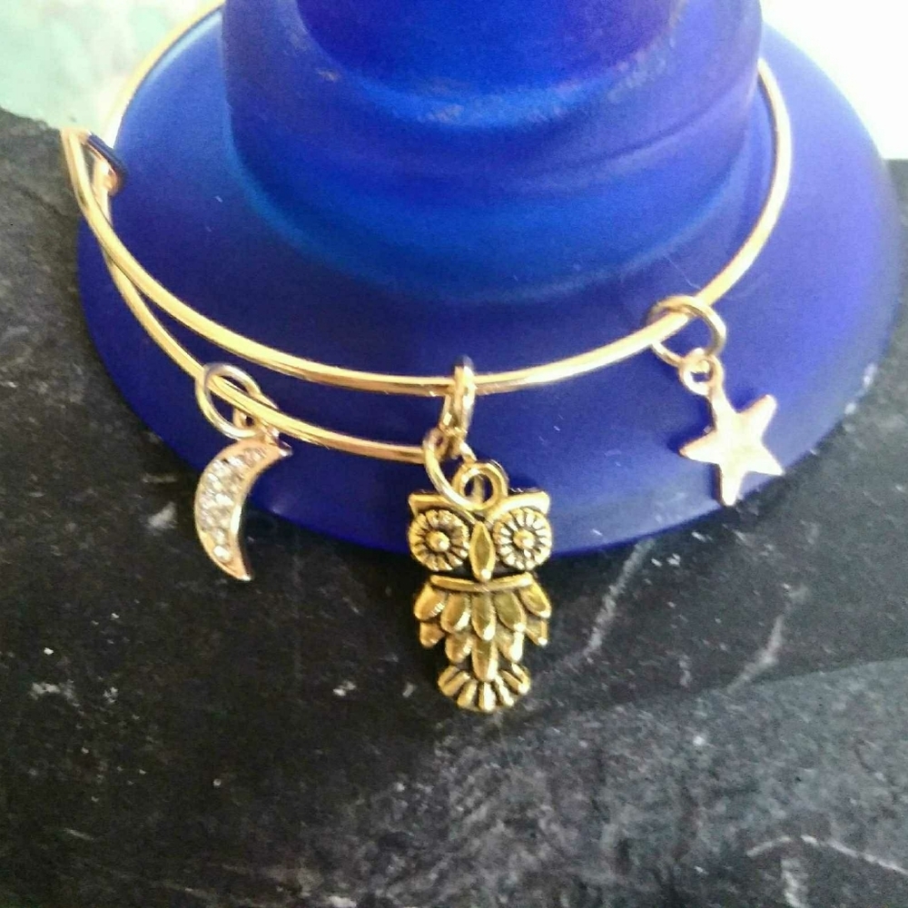 'Night Owl' Charm Bracelet